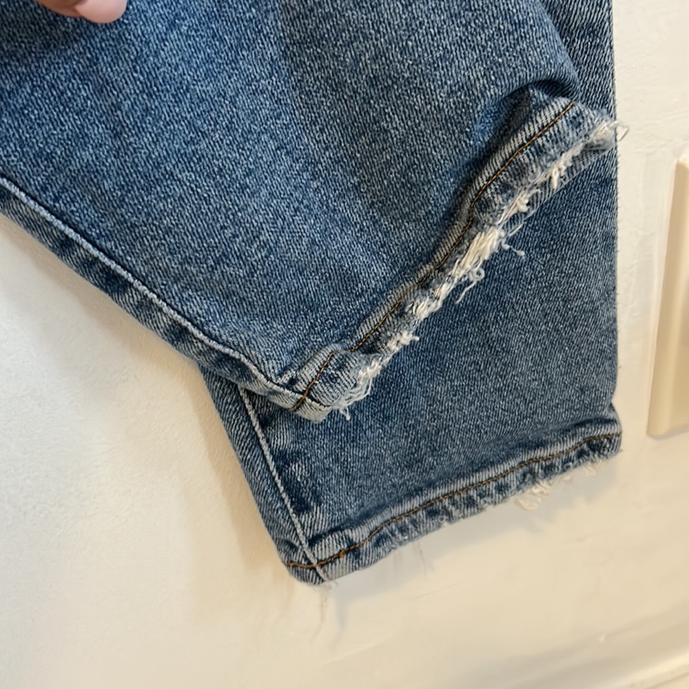 Agolde Toni Mid Rise Straight Jeans - Picture 8 of 9